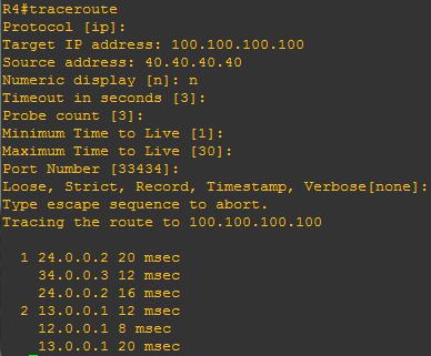 R4 Before traceroute